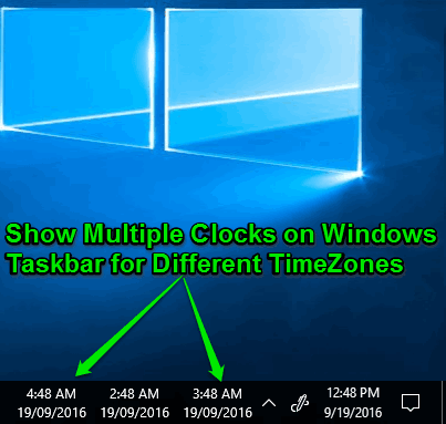 windows multiple taskbars