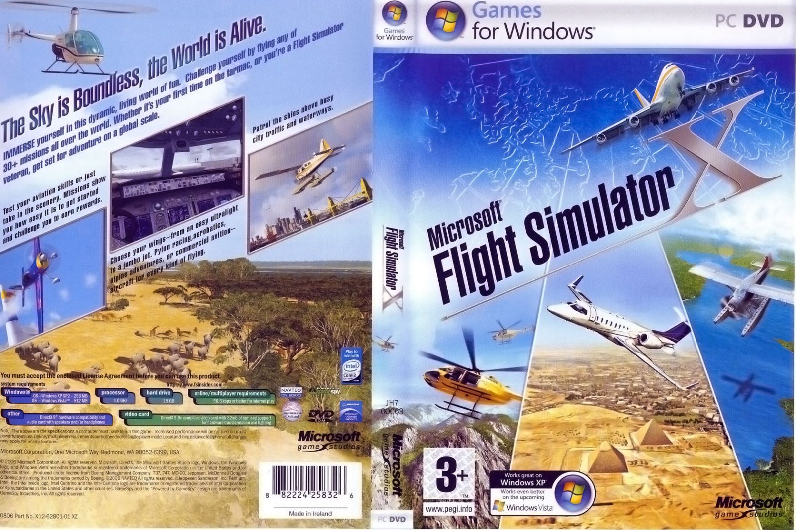 flight sim x free download